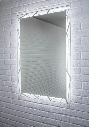 Зеркало Сеул 1000х700 с подсветкой Домино (GL7029Z) в Заречном - zarechnyy.mebel-74.com | фото